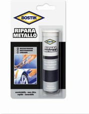 Bostik Ripara Metallo Stucco epossidico per Ferro Alluminio Rame colore grigio
