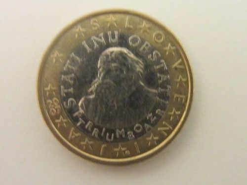 Moneta euro slovenia 2007 - moneta,
