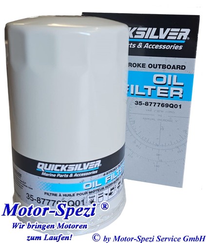 Filtro olio quicksilver per - olio,
