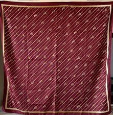 Foulard RoccoBarocco Signature Polyestere - Nuovo Con Cartellino