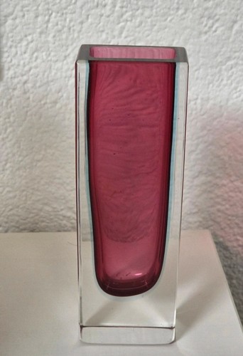 Vaso blocco murano - blocco,