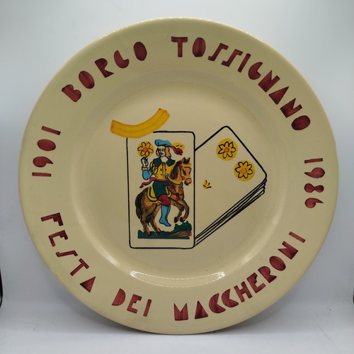 Piatto ceramica imola - piatto,