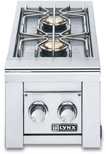 Lynx Professional Grill Series LSB22LP Bruciatore LP da Incasso Doppio Lato