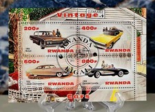 FRANCOBOLLI RUANDA 2013 AUTO