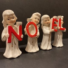 Vtg Relco 1950’s NOEL Angels