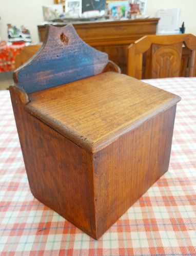 Saliera porta sale legno - sale, in