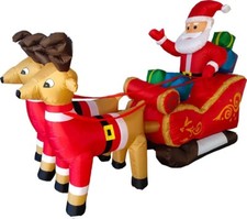 Gonfiabile Slitta Babbo Natale