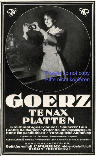 Goerz tenax lastre pubblicità - goerz,