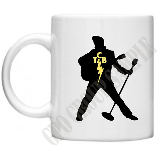 Tazza tcb elvis presley - tcb, king