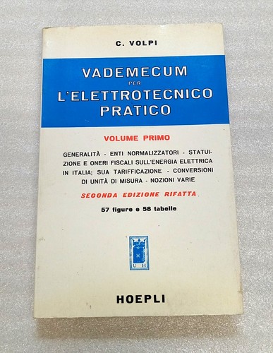 Vademecum per elettrotecnico - per, l'elettrotecnico