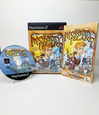 PS2 Fuga Da Monkey Island Pal ITA Completo Disco A Specchio Sony Playstation 2