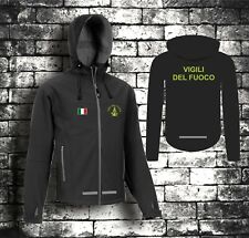 Vigili del Fuoco Giubbotto Softshell Antipioggia Antivento