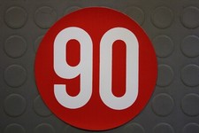 Adesivo LIMITE VELOCITA' 90