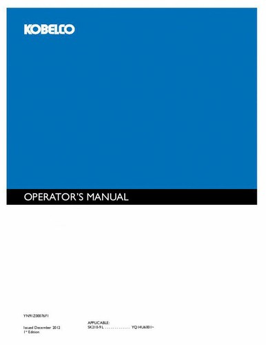 Kobelco e40sr e45sr - kobelco, evolution