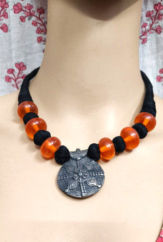 Collana etnica dichiarazione - collana,