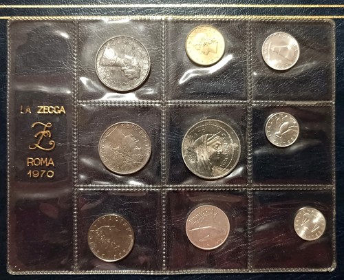 Serie zecca roma 1970 fdc - serie,