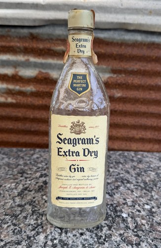 Vintage seagram extra dry - vintage, seagram’s