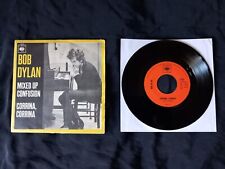 Bob Dylan Mixed up confusion 69 7” Italian press with PS unplayed