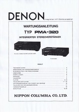 Manuale servizio per denon - manuale,