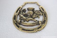 FINIMENTO ANTICO IN OTTONE PER CAVALLO CARDO SCOZZESE 900 HORSE BRASS