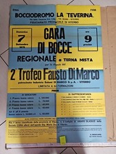 Manifesto Viterbo Gara Bocce
