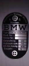 Targa bmw 750 r75 - 75/750, 286/1