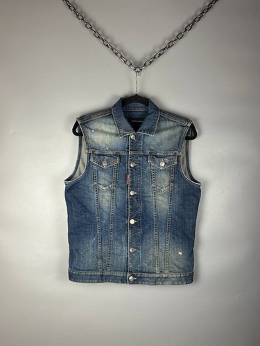 Gilet uomo dsquared2 - gilet, blu