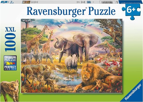 Puzzle 100pz savana - puzzle,