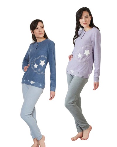Pigiama donna invernale - pigiama, lungo