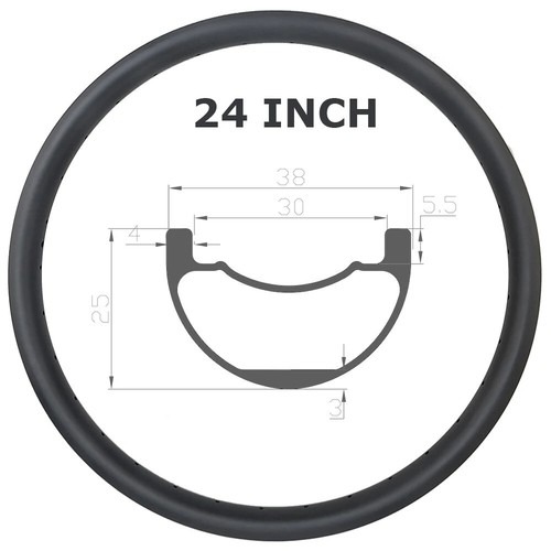 Cerchio carbonio 16er 20er