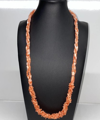 Collana tre fili intrecciati