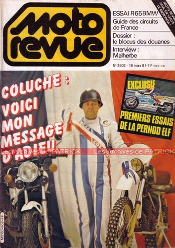 Moto revue 2502 - bmw, r65