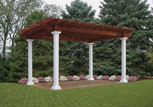 Pergola 12x16 artisan - artisan, cedar