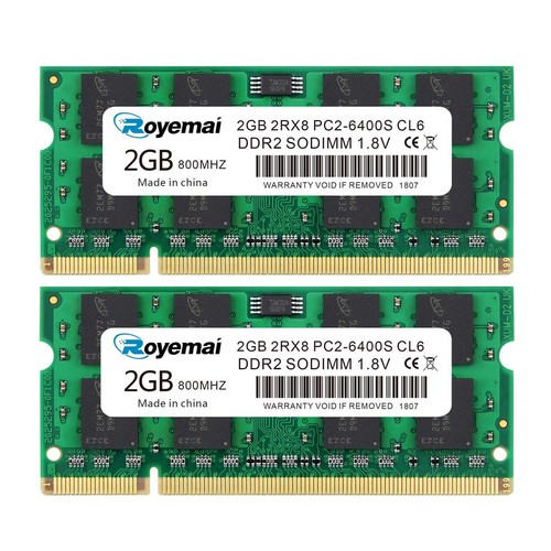 4gb ddr2 800mhz - 4gb(2x, 2gb)