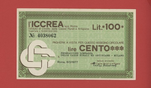 Italy 100 lire 1977 istituto - 100,
