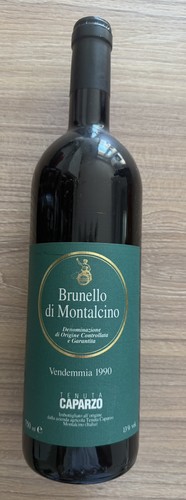 1990 tenuta caparzo - 1x, 1990,