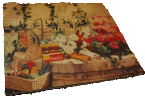 Calendario coca cola 1958 - coca,