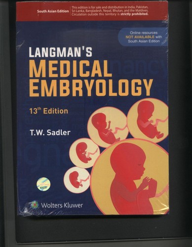 Langman medical embryology - langman's,