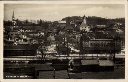 Cartolina miesbach alta - miesbach,
