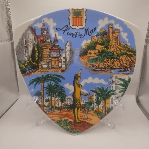 Lloret mar souvenir plate - lloret,