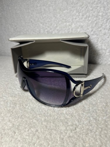 Gucci navy horsebit occhiali - navy,