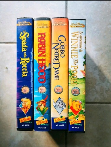 Lotto vhs walt disney - 12,