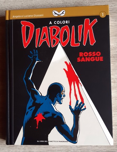 Diabolik libro 1 rosso - diabolik,