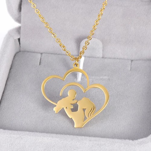 Collana ciondolo acciaio - collana, inox