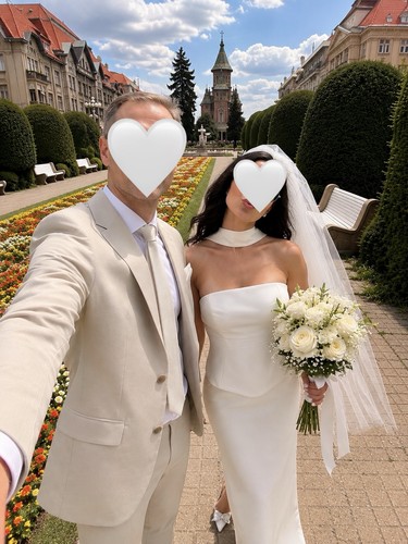 Abito sposa colonna - da, colonna/fodera