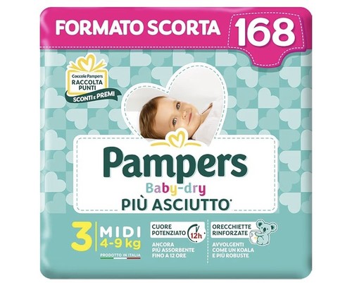 Pampers baby dry - baby,