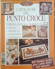 CAPOLAVORI DEL PUNTO CROCE - ENCICLOPEDIA - LIBRO N. 22