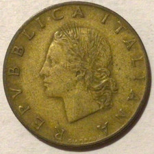 20 LIRE 1958 - REPUBBLICA