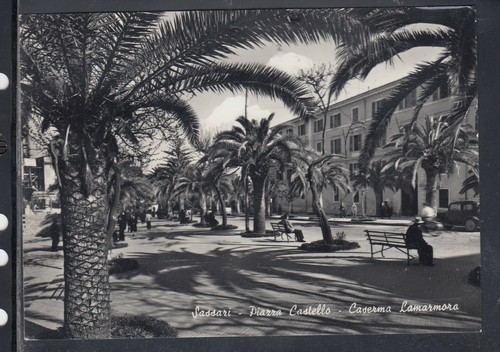 Cartolina sassari piazza - cartolina,