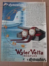 *ADVERTISING PUBBLICITA'  WYLER VETTA INCAFLEX - DYNASTAR  --  1958